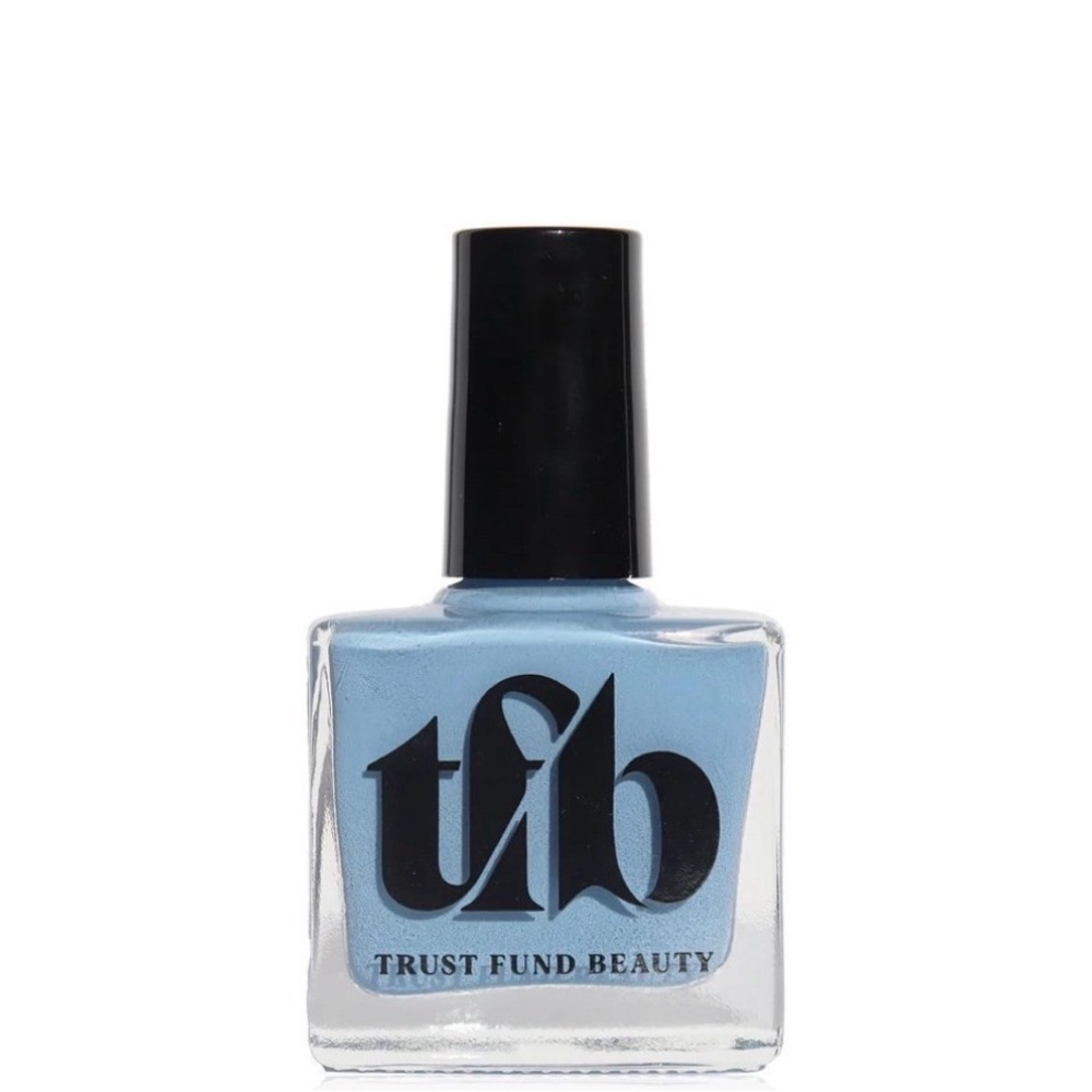 Trust Fund Beauty TFB Nail Lacquer STAYCATION Blue